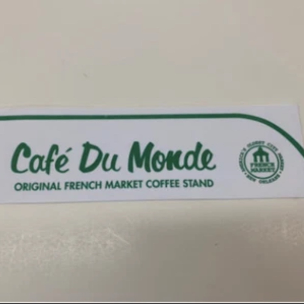 New Vintage Cafe Du Monde Beignet Paper Costume Halloween Hat New Orleans LA